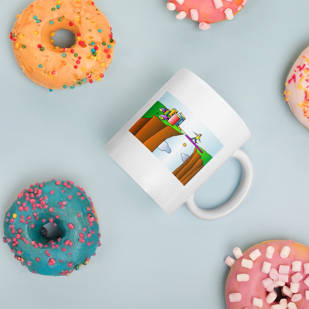 White Glossy Mug