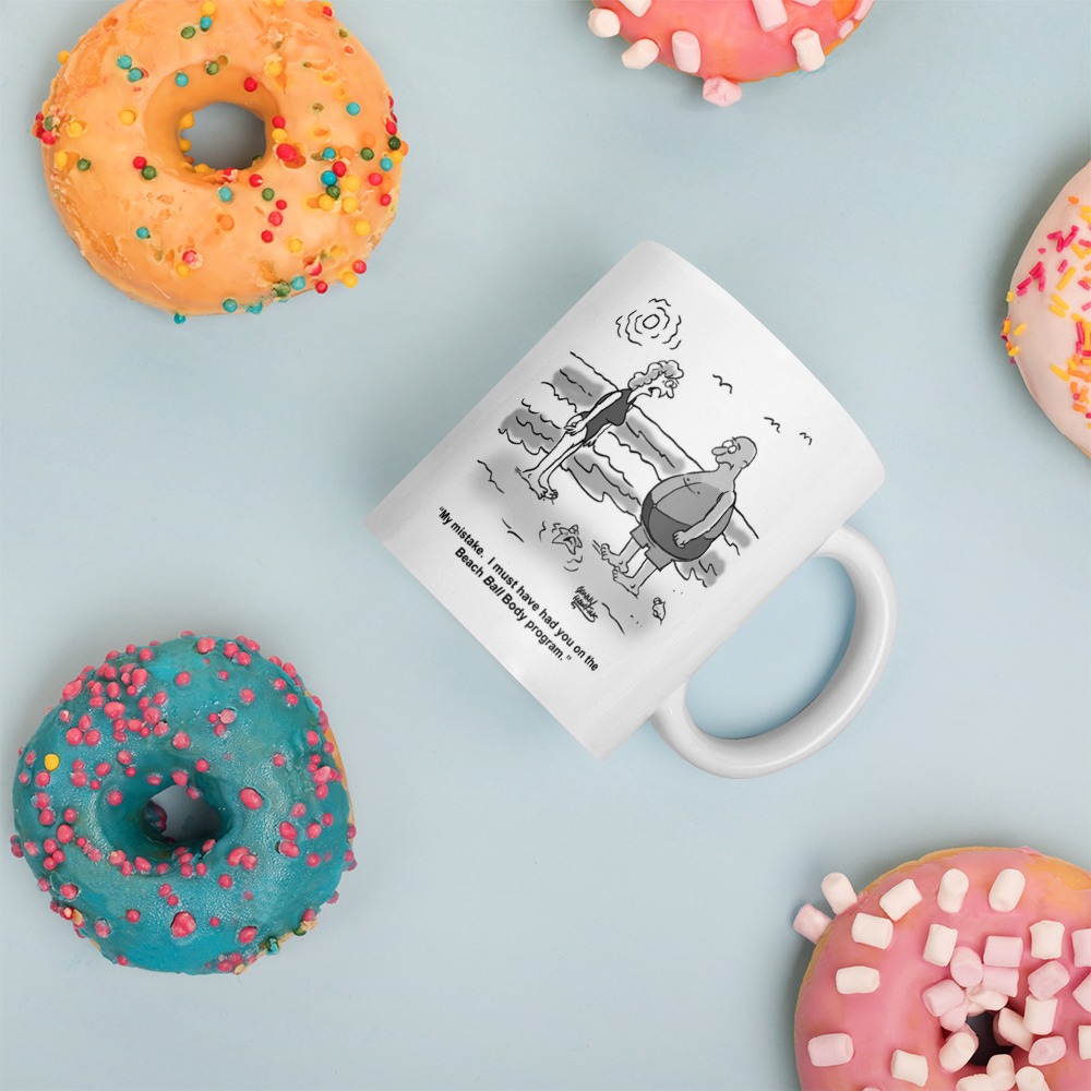 White Glossy Mug