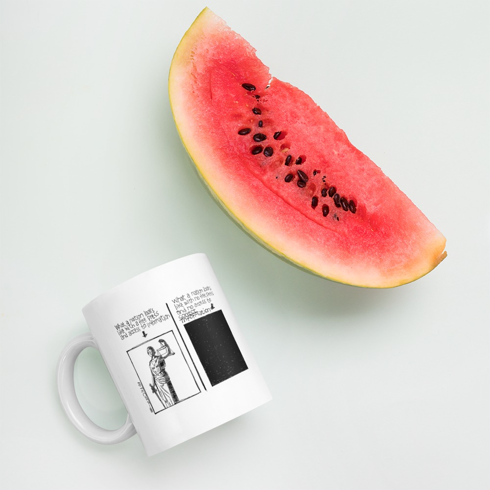White Glossy Mug