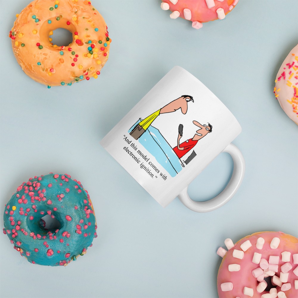 White Glossy Mug