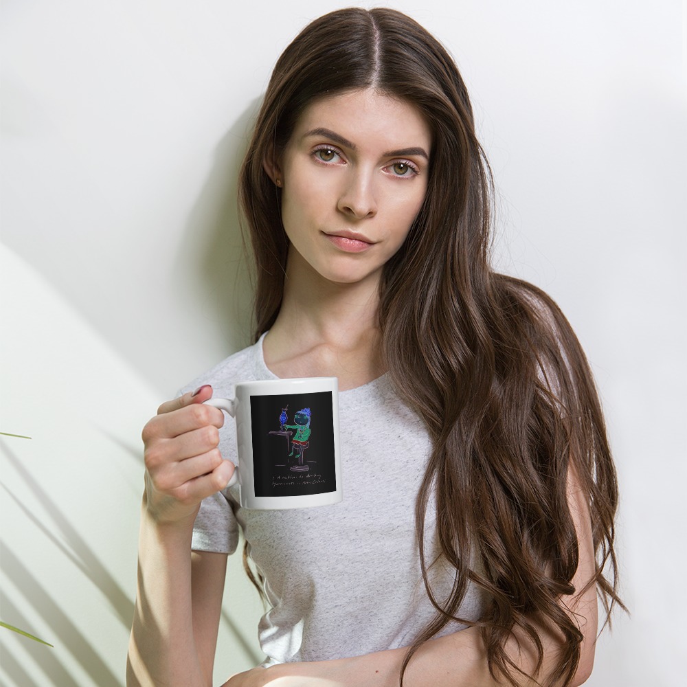 White Glossy Mug