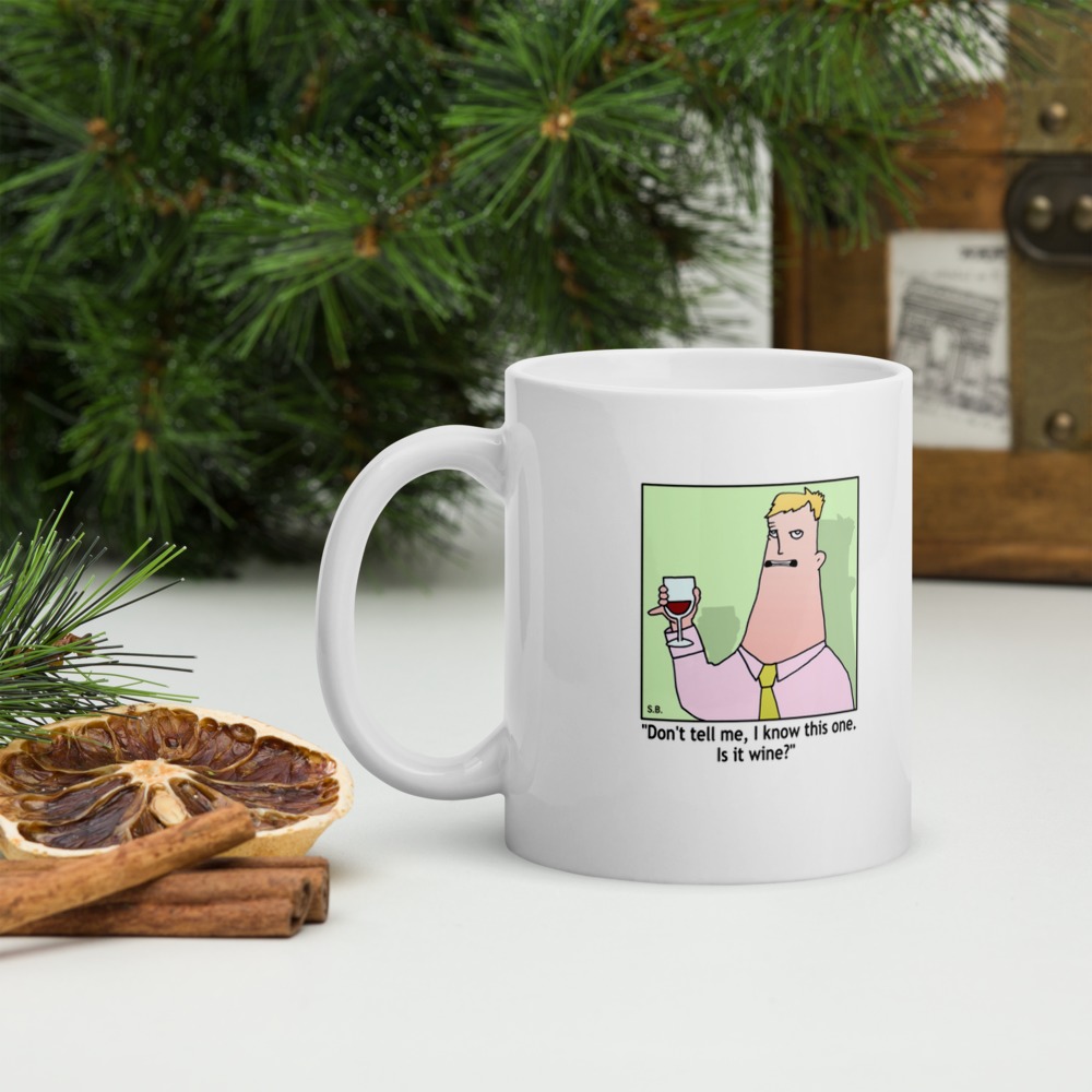 White Glossy Mug