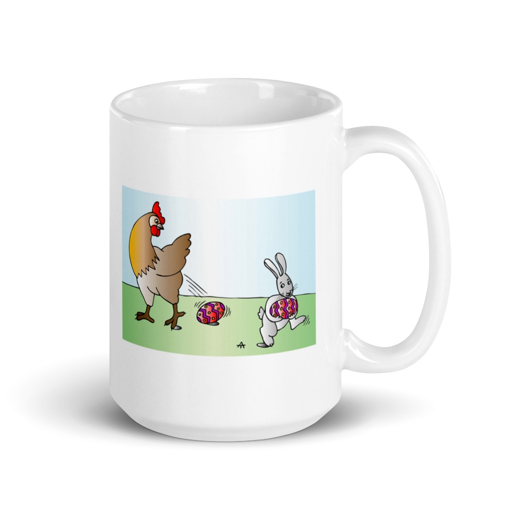 White Glossy Mug