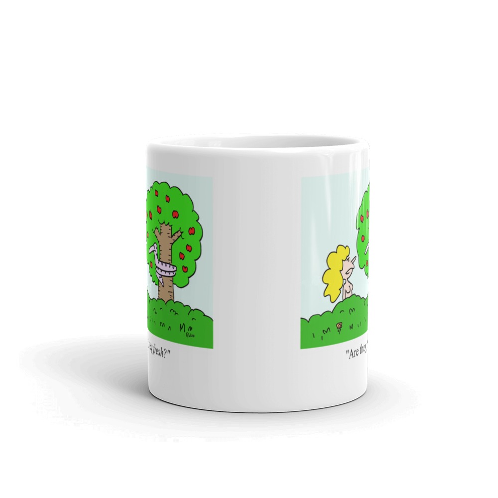 White Glossy Mug