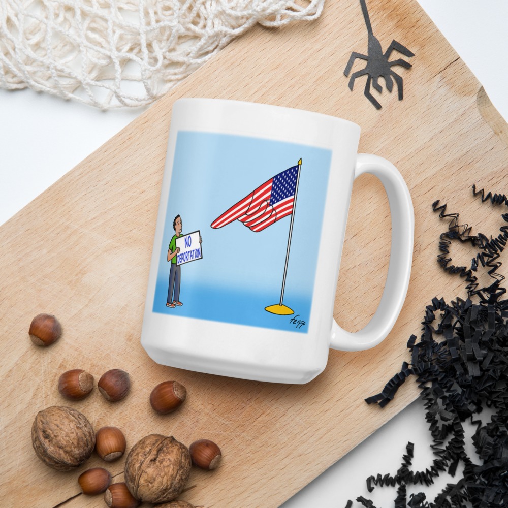 White Glossy Mug