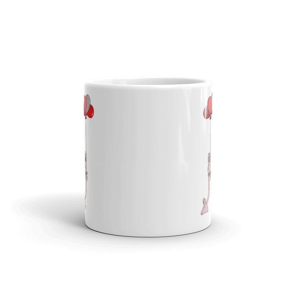 White Glossy Mug