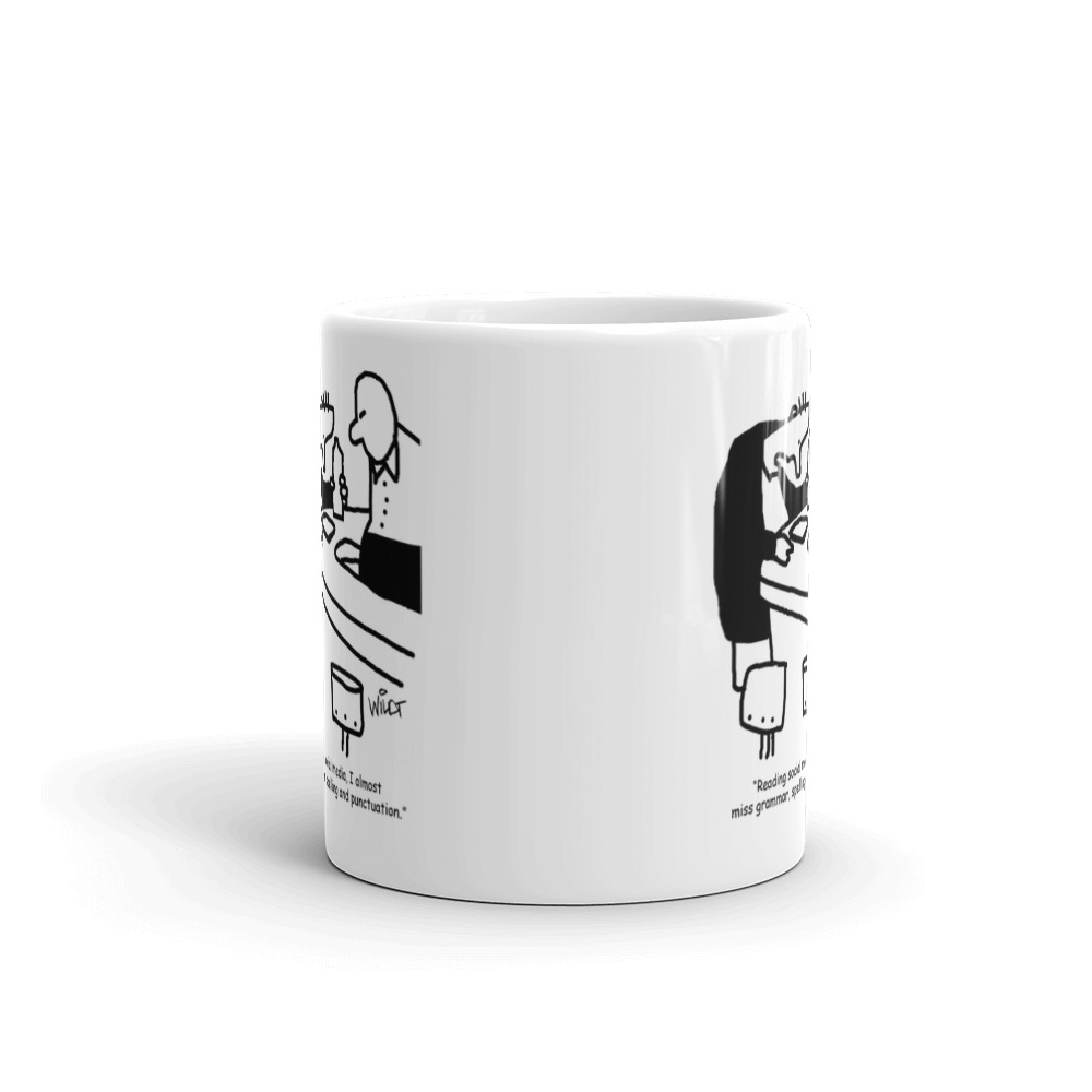 White Glossy Mug