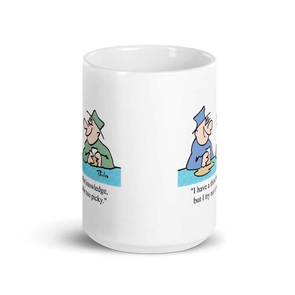 White Glossy Mug