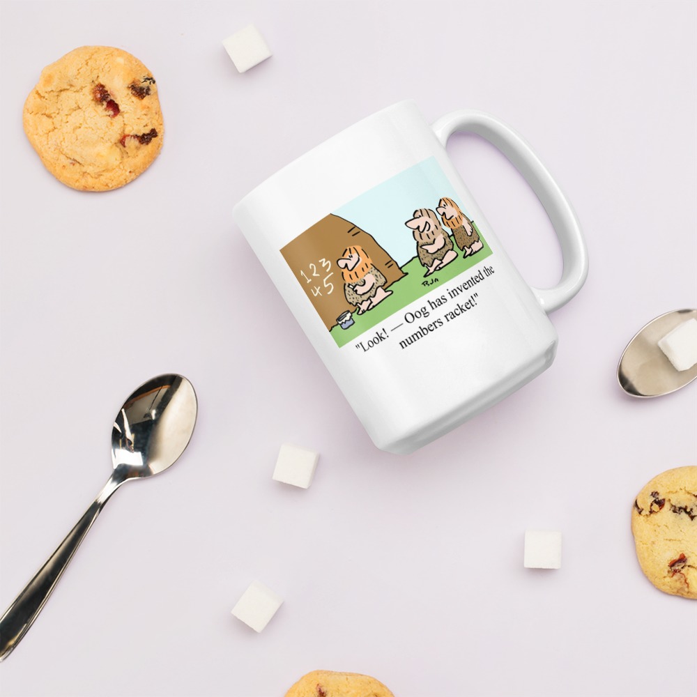 White Glossy Mug