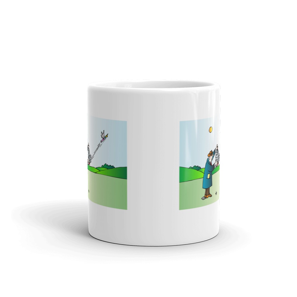 White Glossy Mug