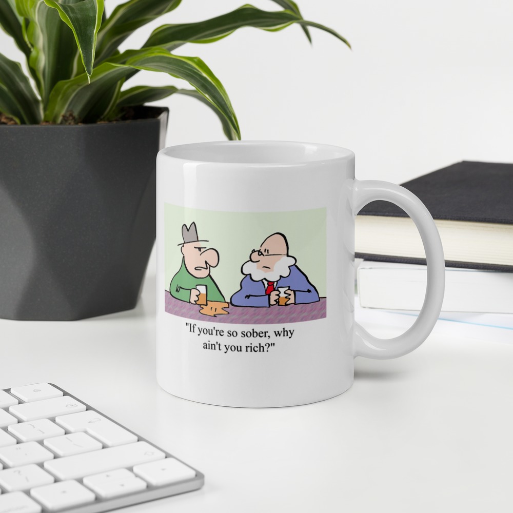 White Glossy Mug