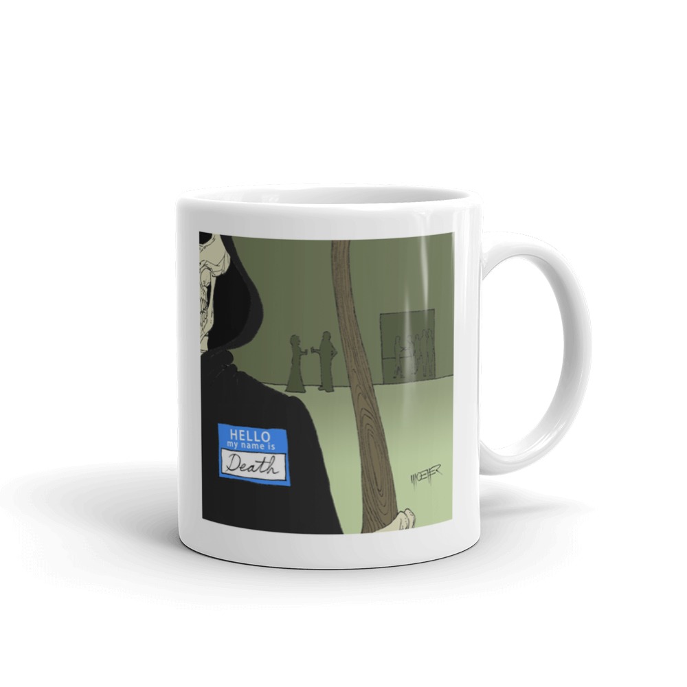 White Glossy Mug