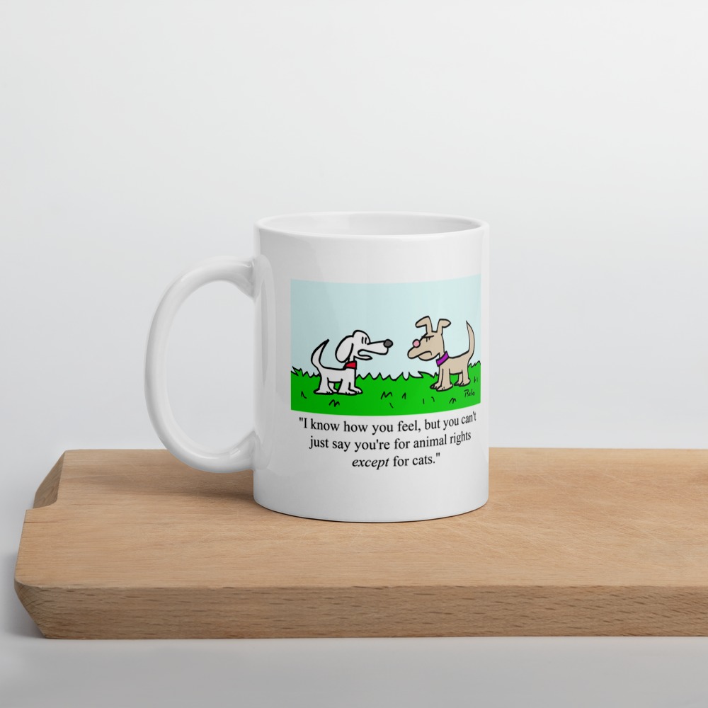 White Glossy Mug