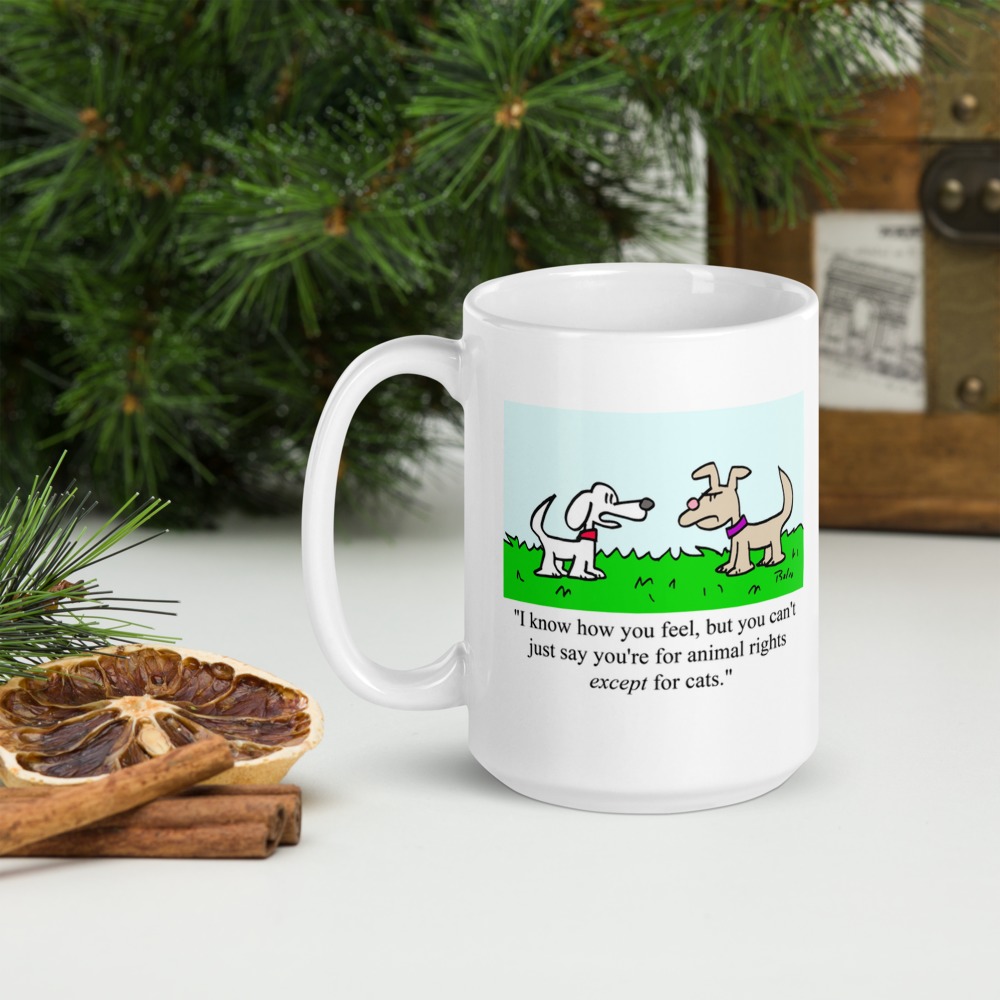 White Glossy Mug