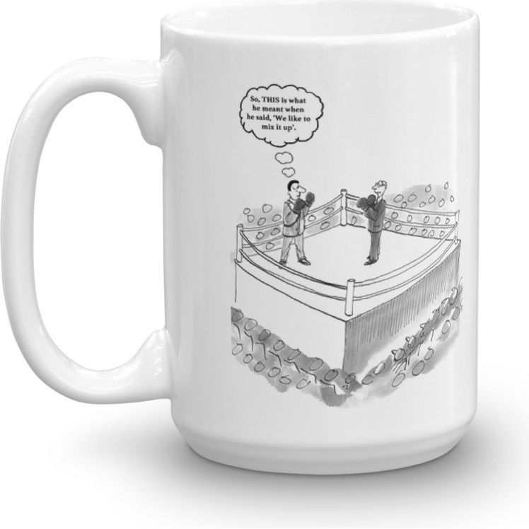 White Glossy Mug