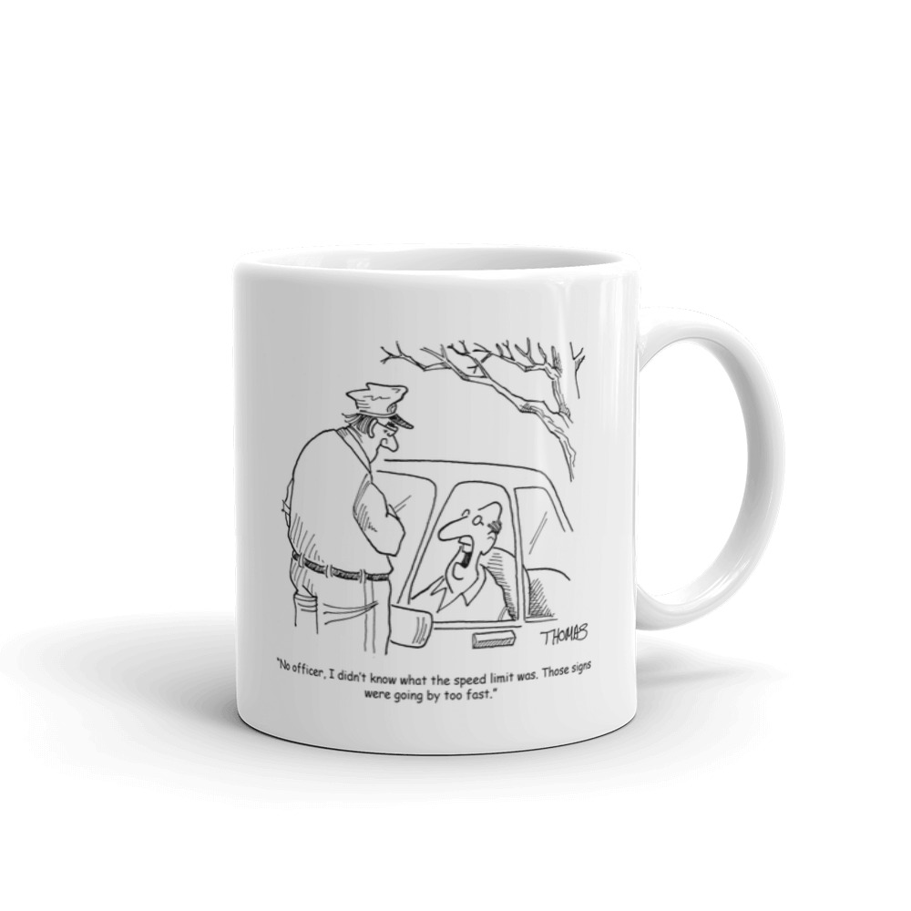 White Glossy Mug