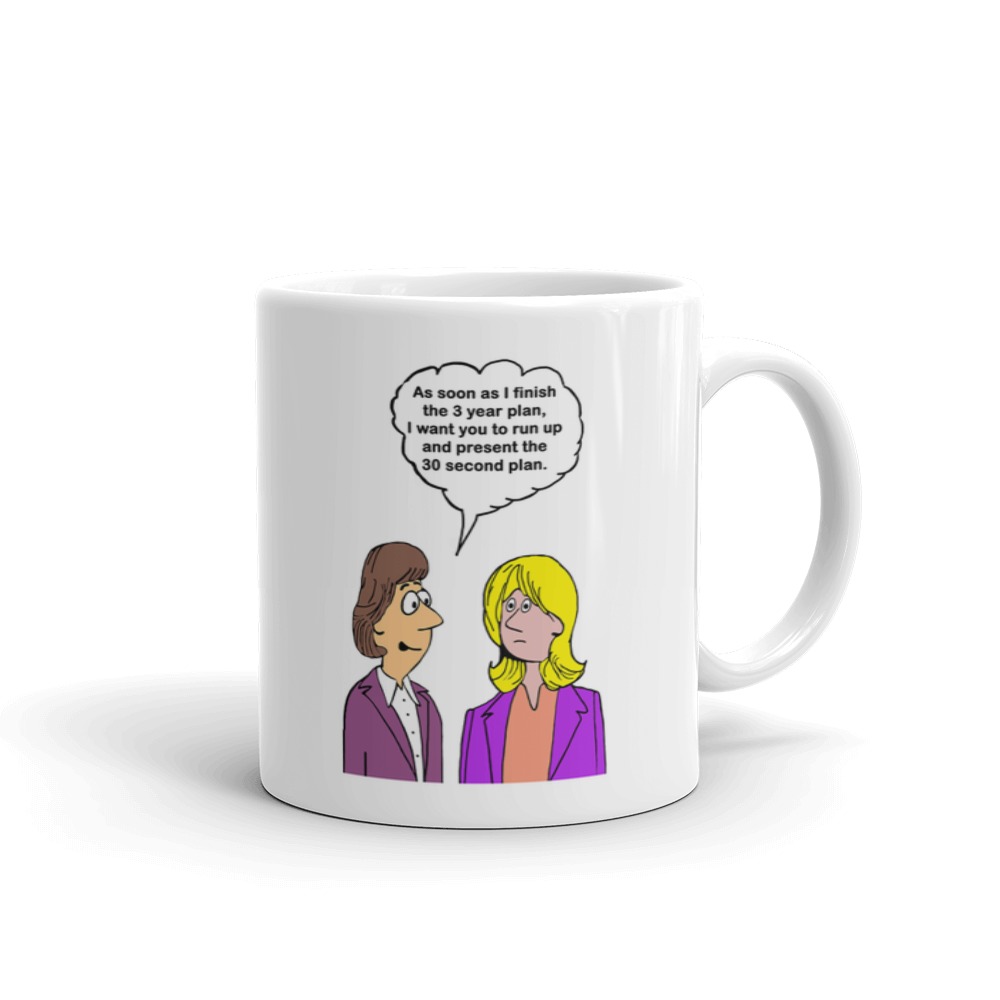 White Glossy Mug