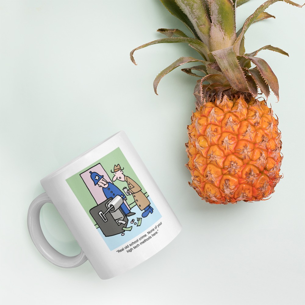 White Glossy Mug