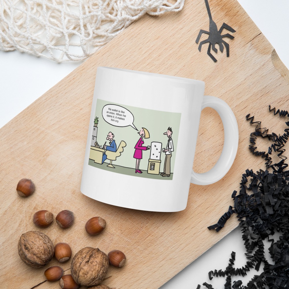White Glossy Mug