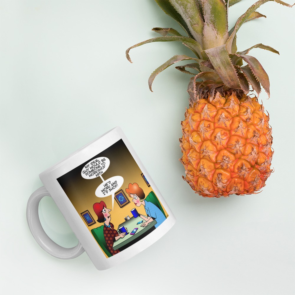 White Glossy Mug