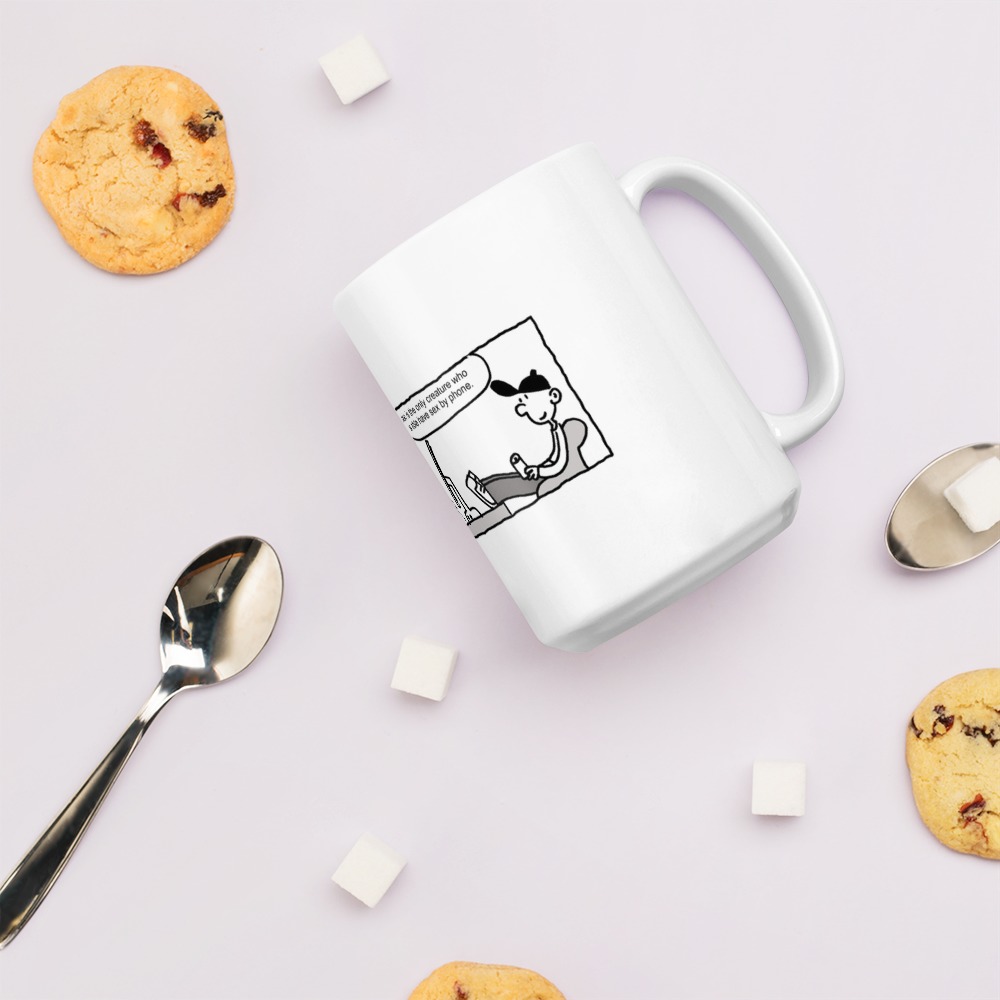 White Glossy Mug