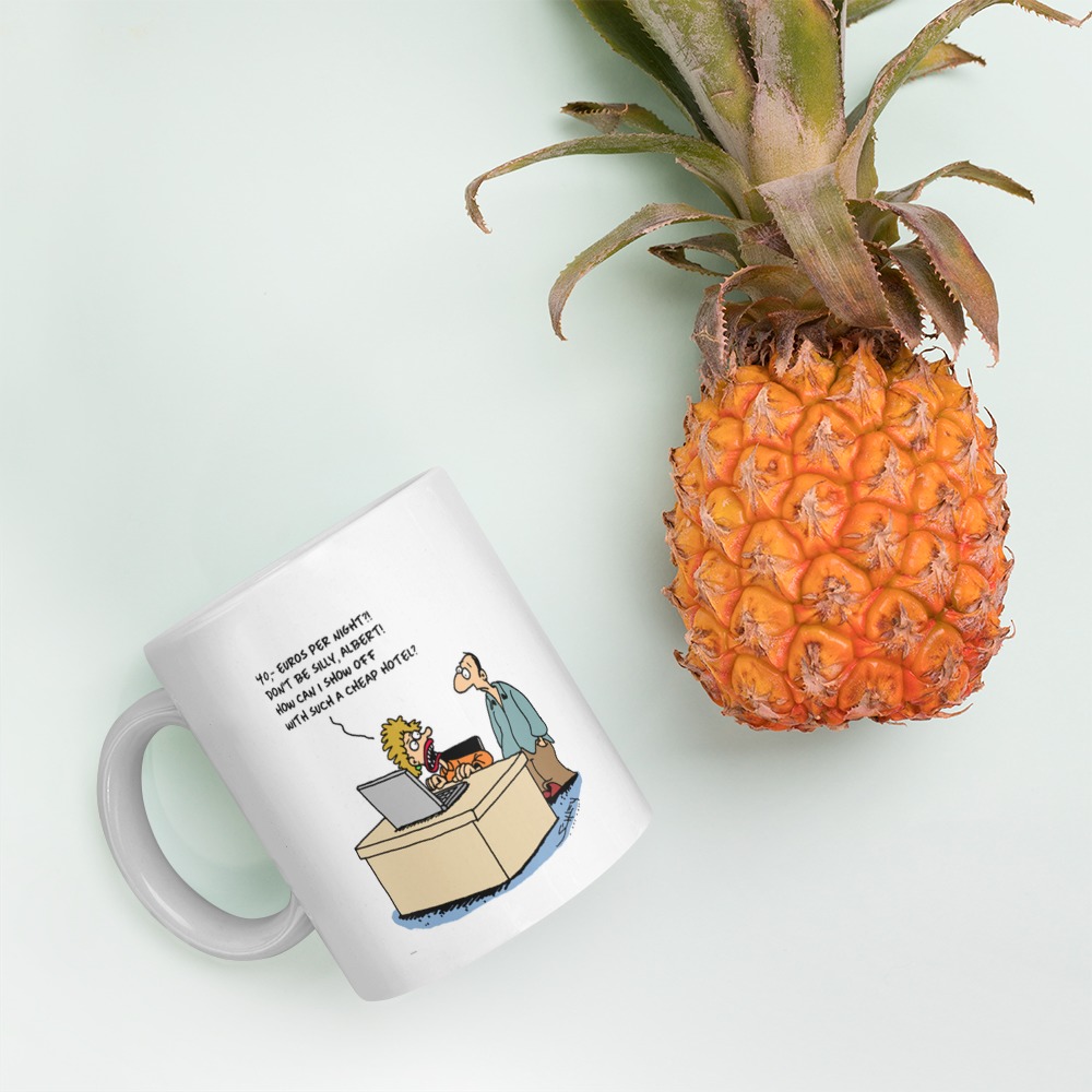 White Glossy Mug