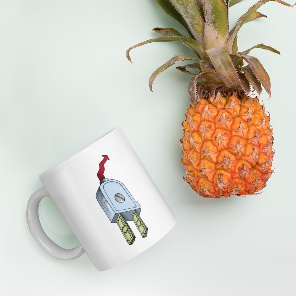 White Glossy Mug