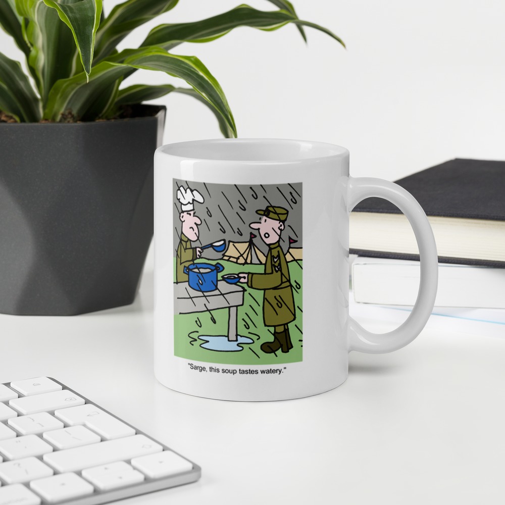 White Glossy Mug