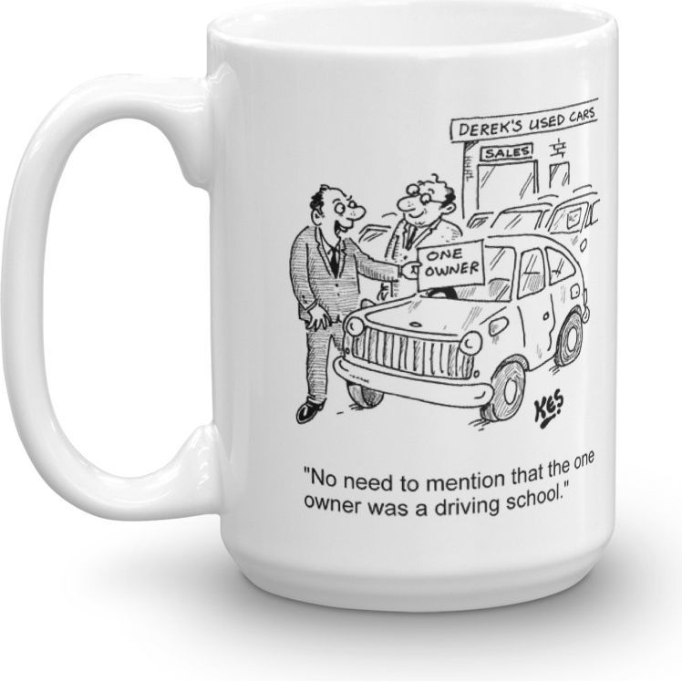 White Glossy Mug
