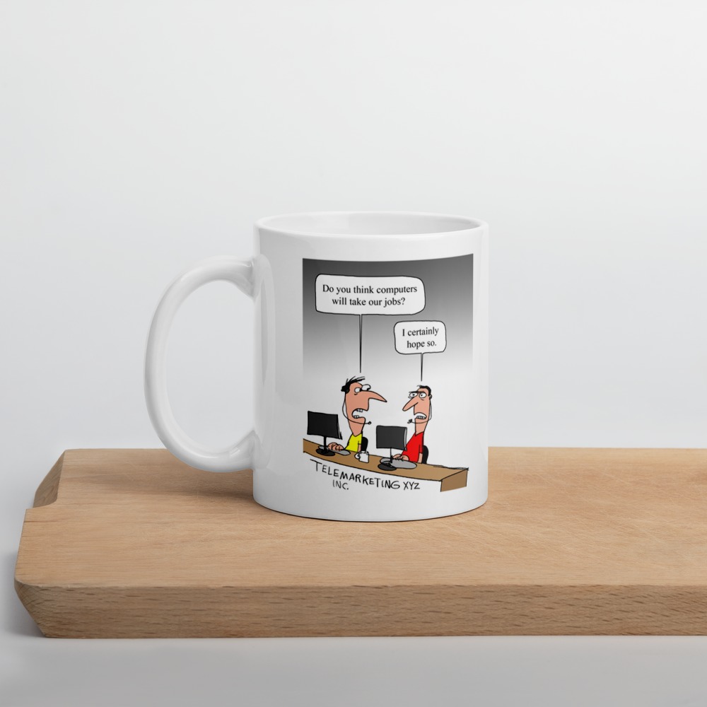 White Glossy Mug
