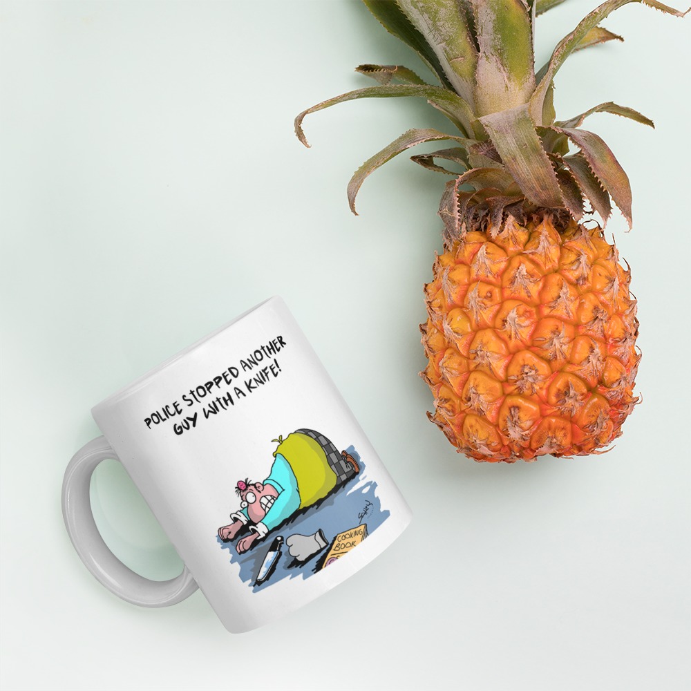 White Glossy Mug