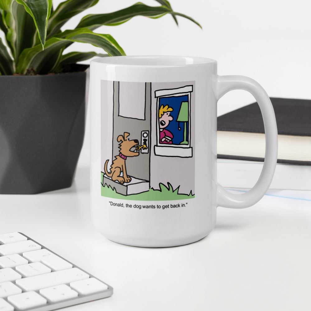 White Glossy Mug