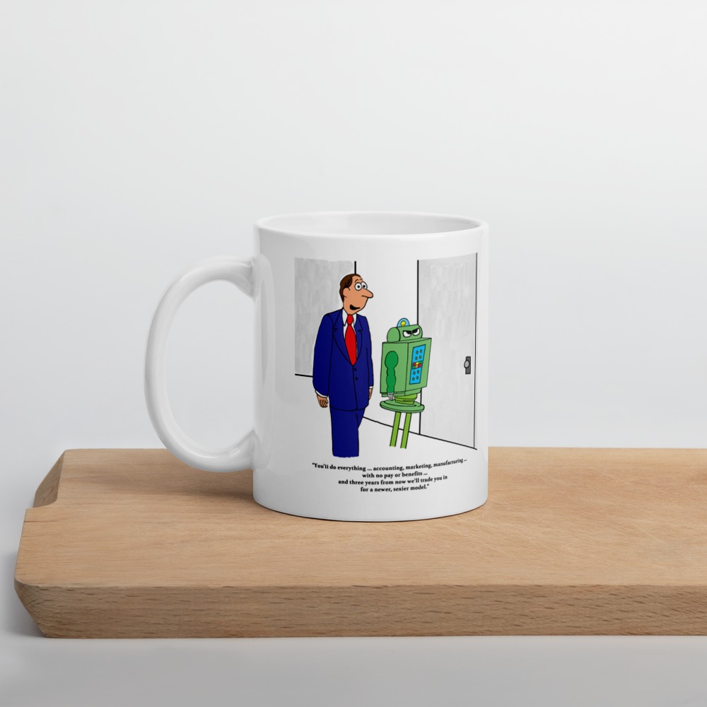 White Glossy Mug