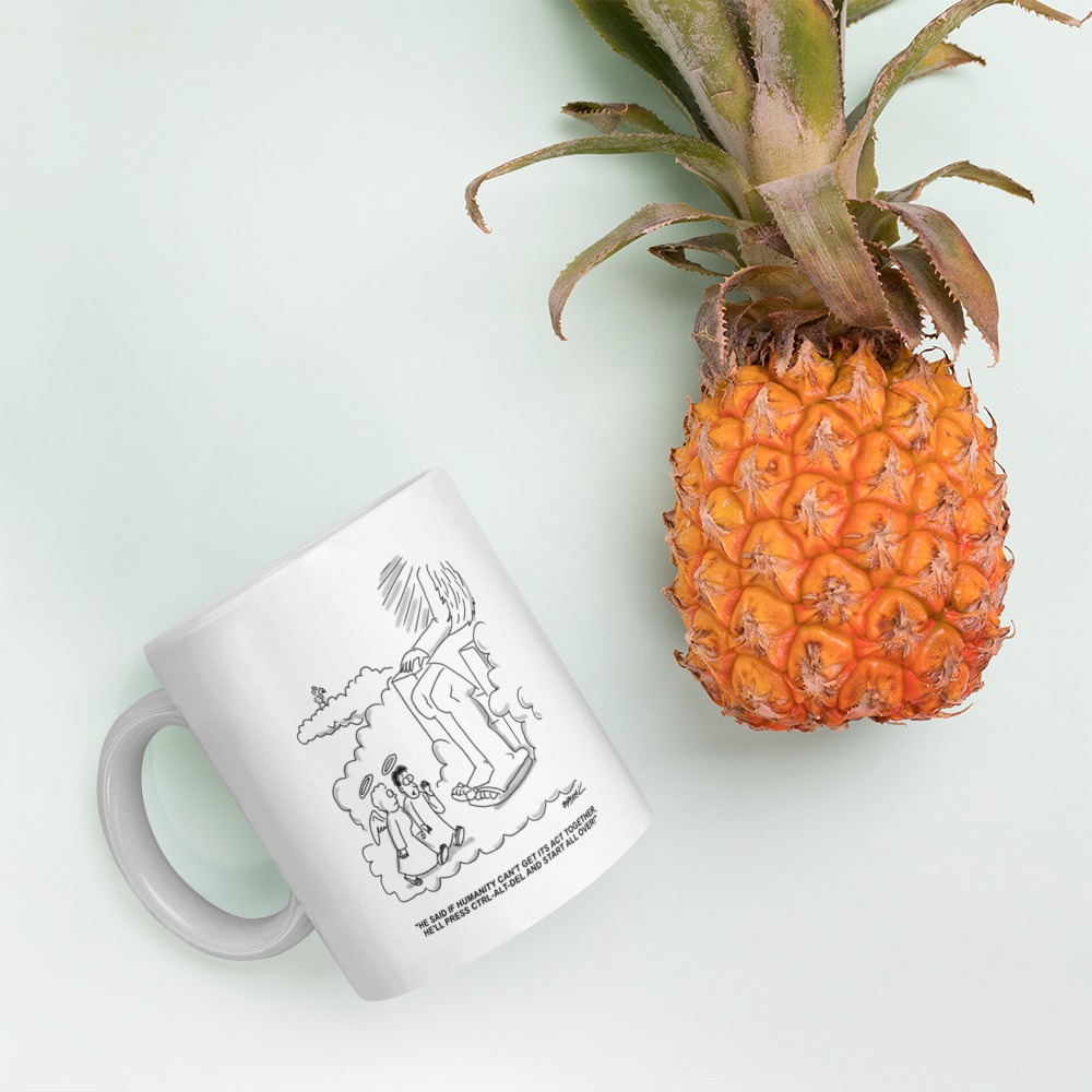 White Glossy Mug