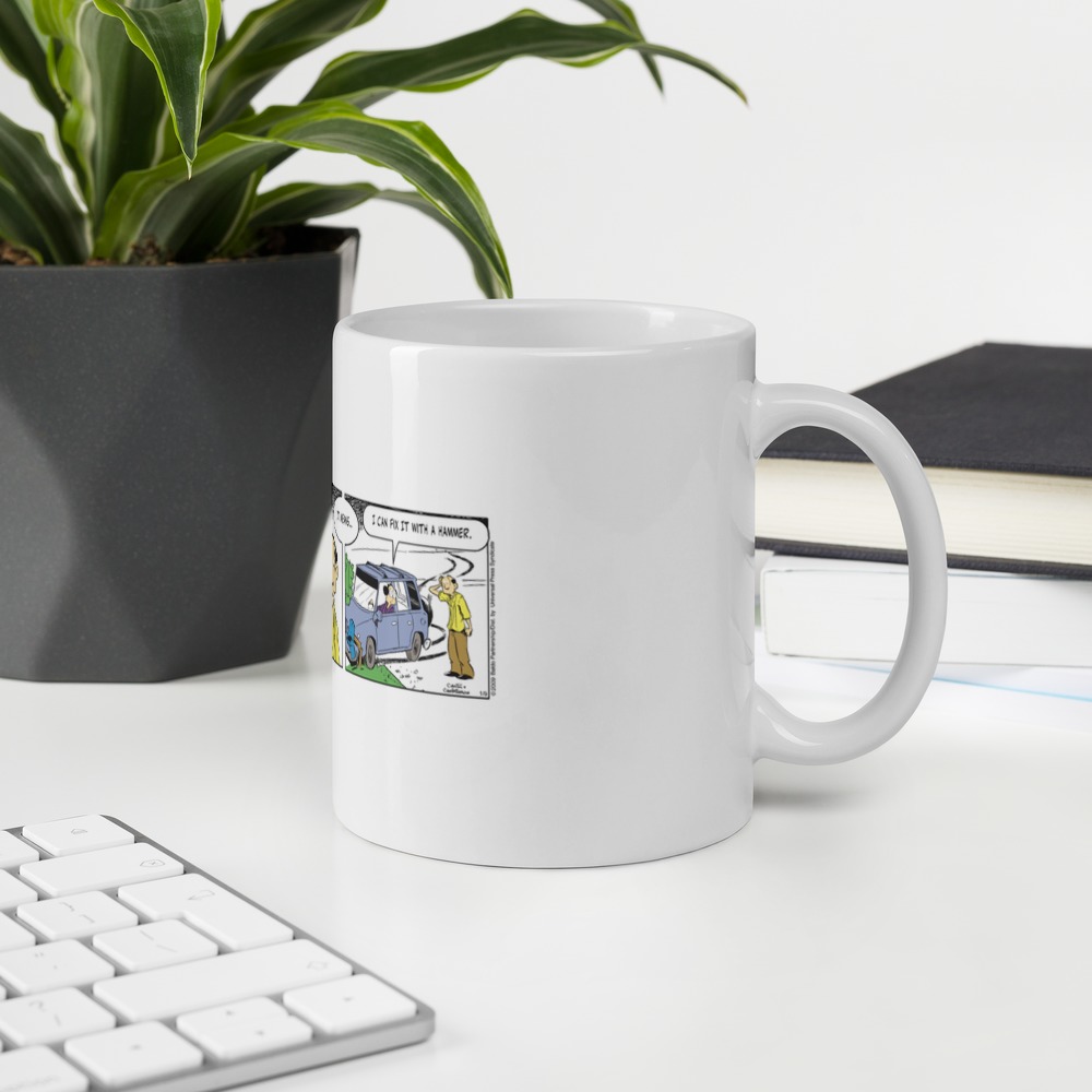 White Glossy Mug