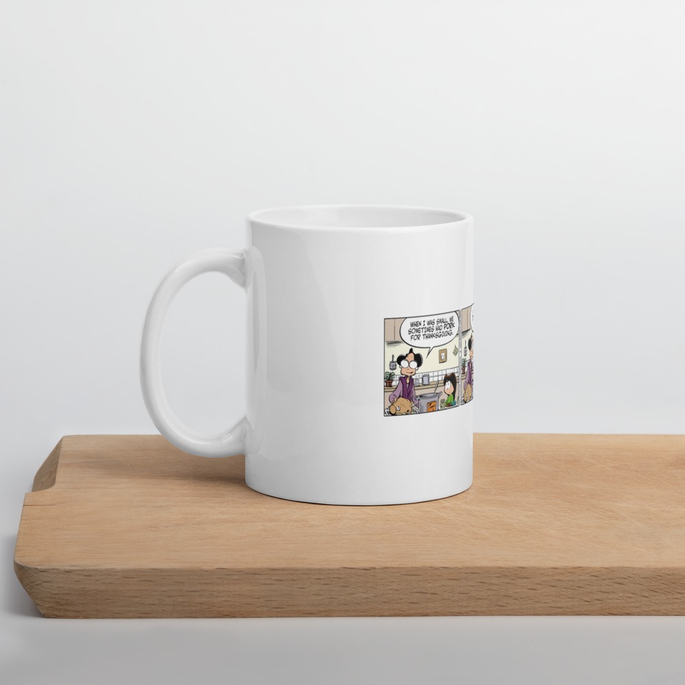 White Glossy Mug