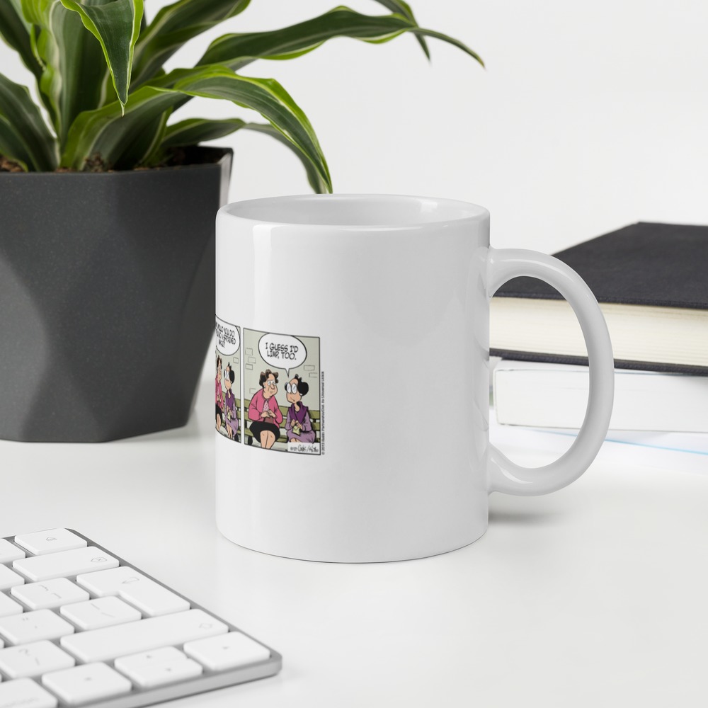 White Glossy Mug