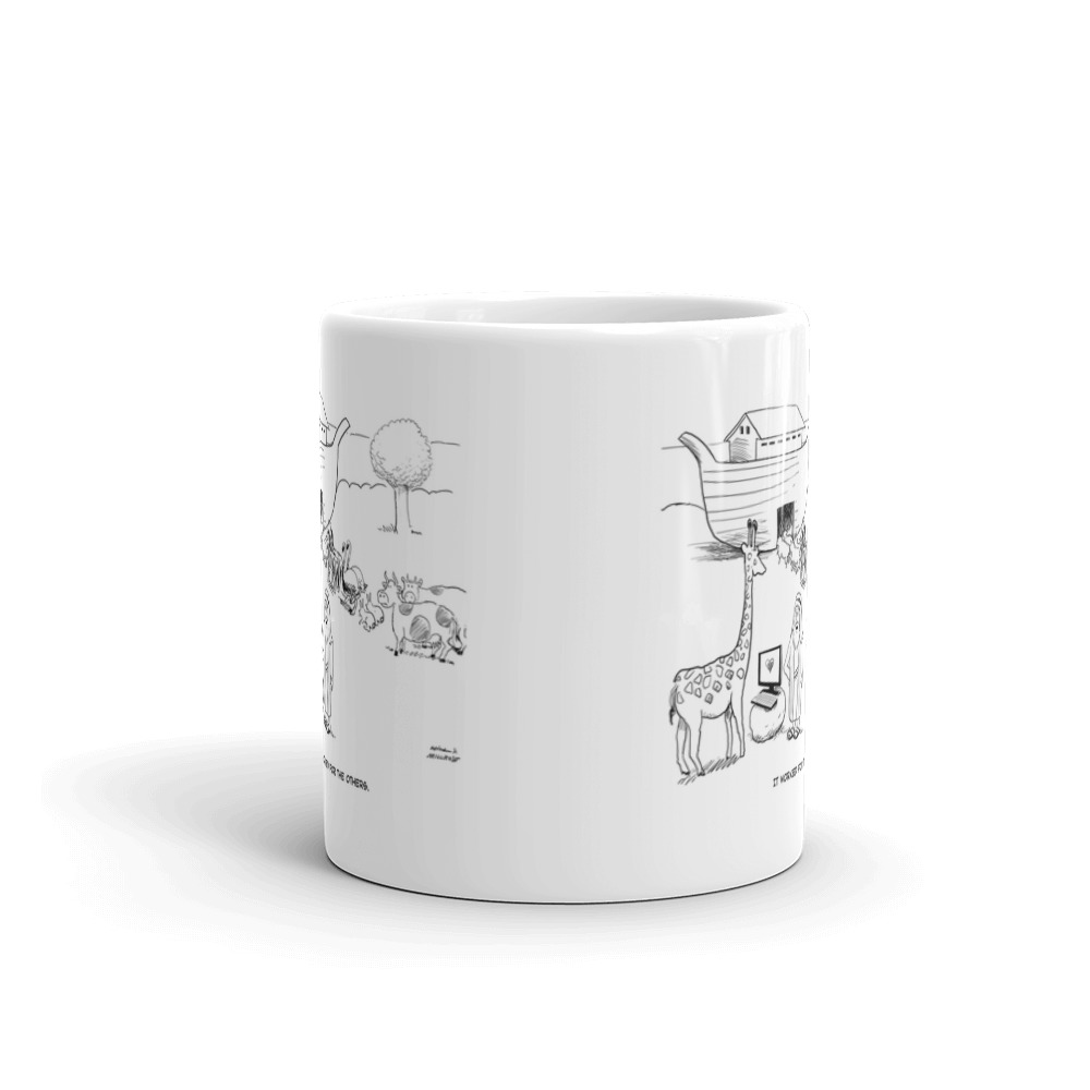 White Glossy Mug