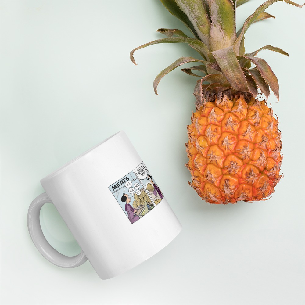 White Glossy Mug