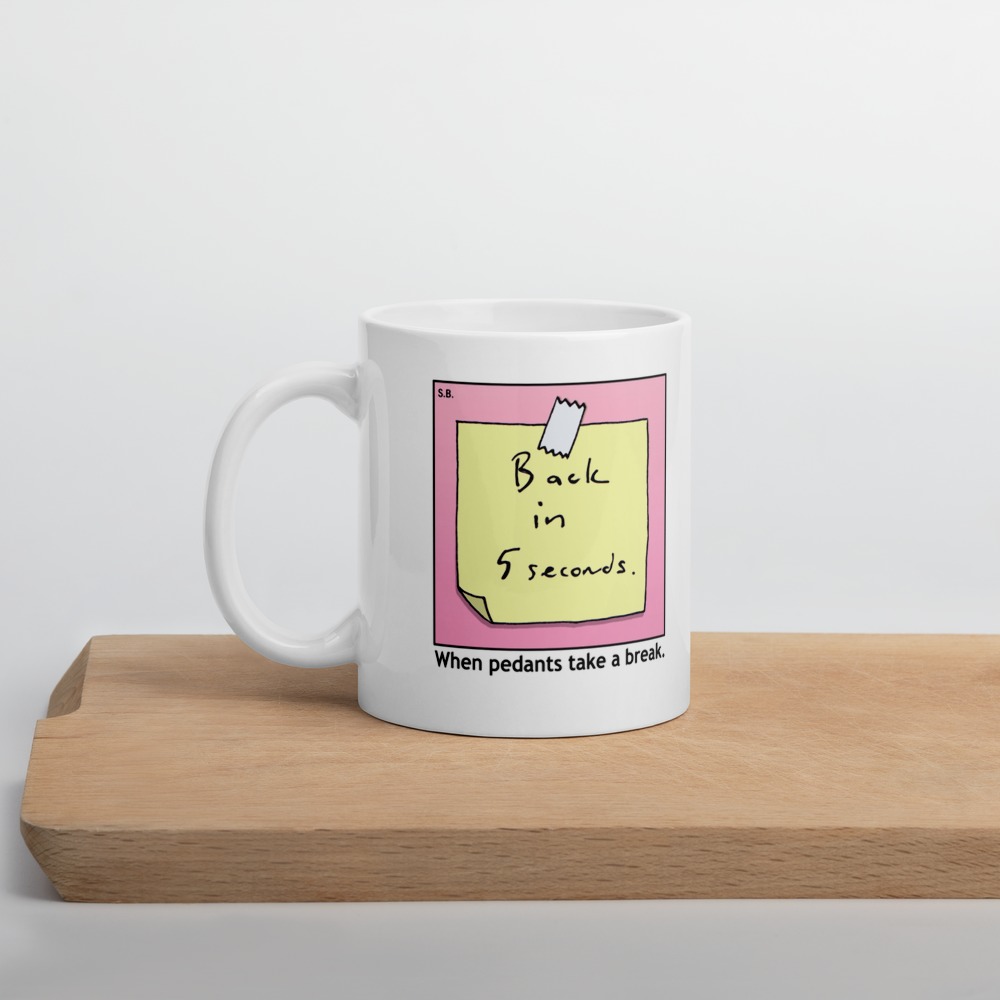 White Glossy Mug