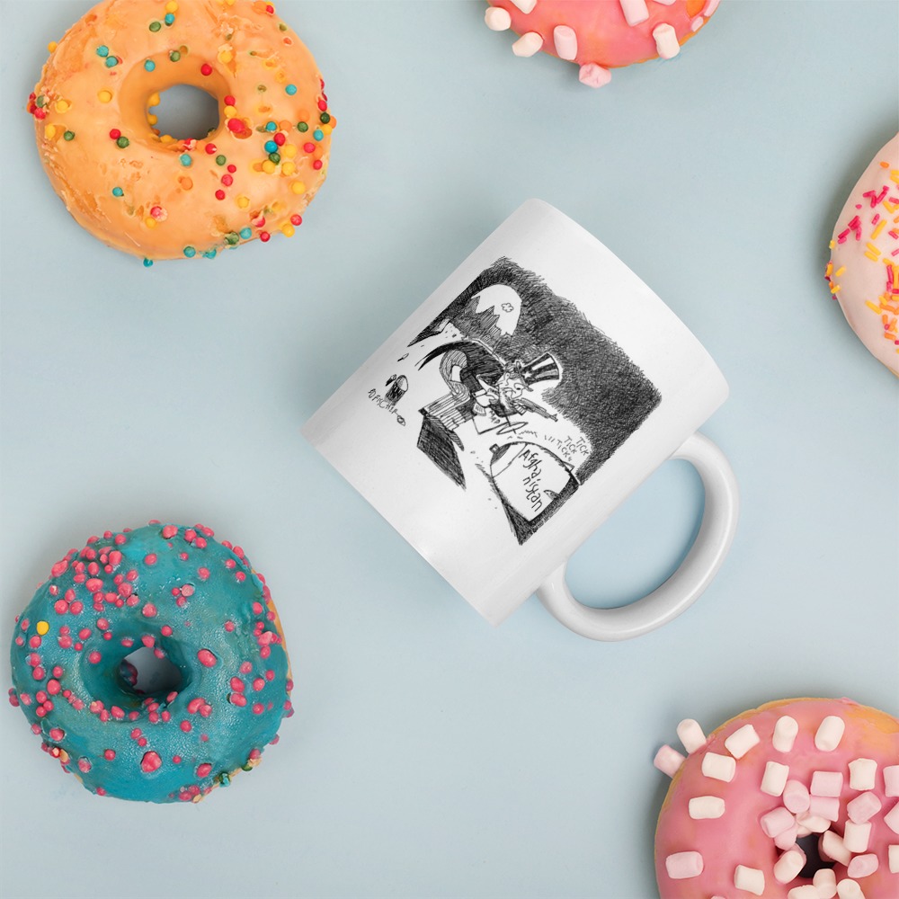 White Glossy Mug