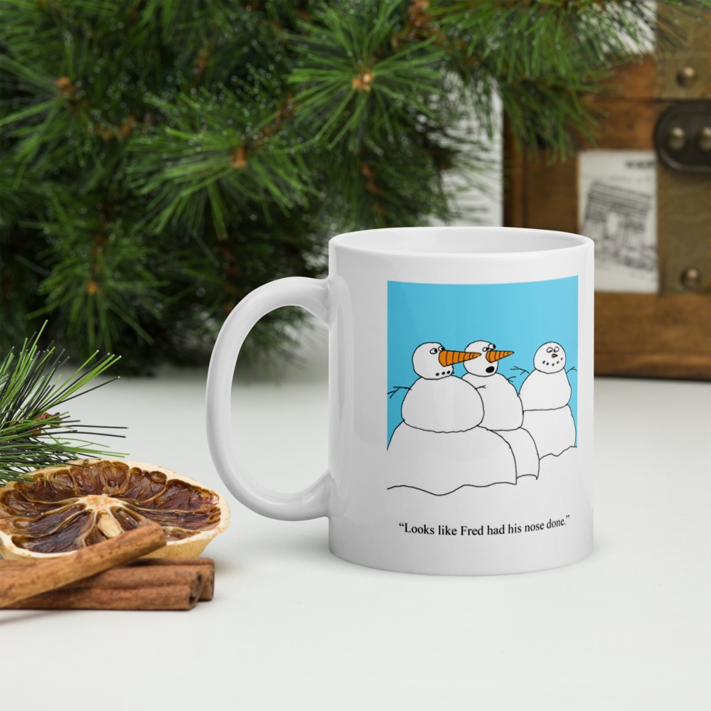White Glossy Mug