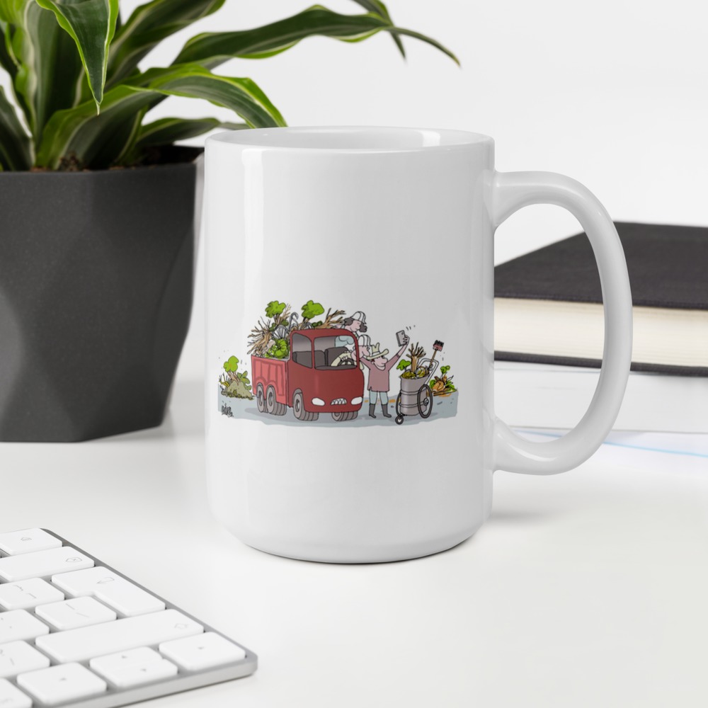 White Glossy Mug