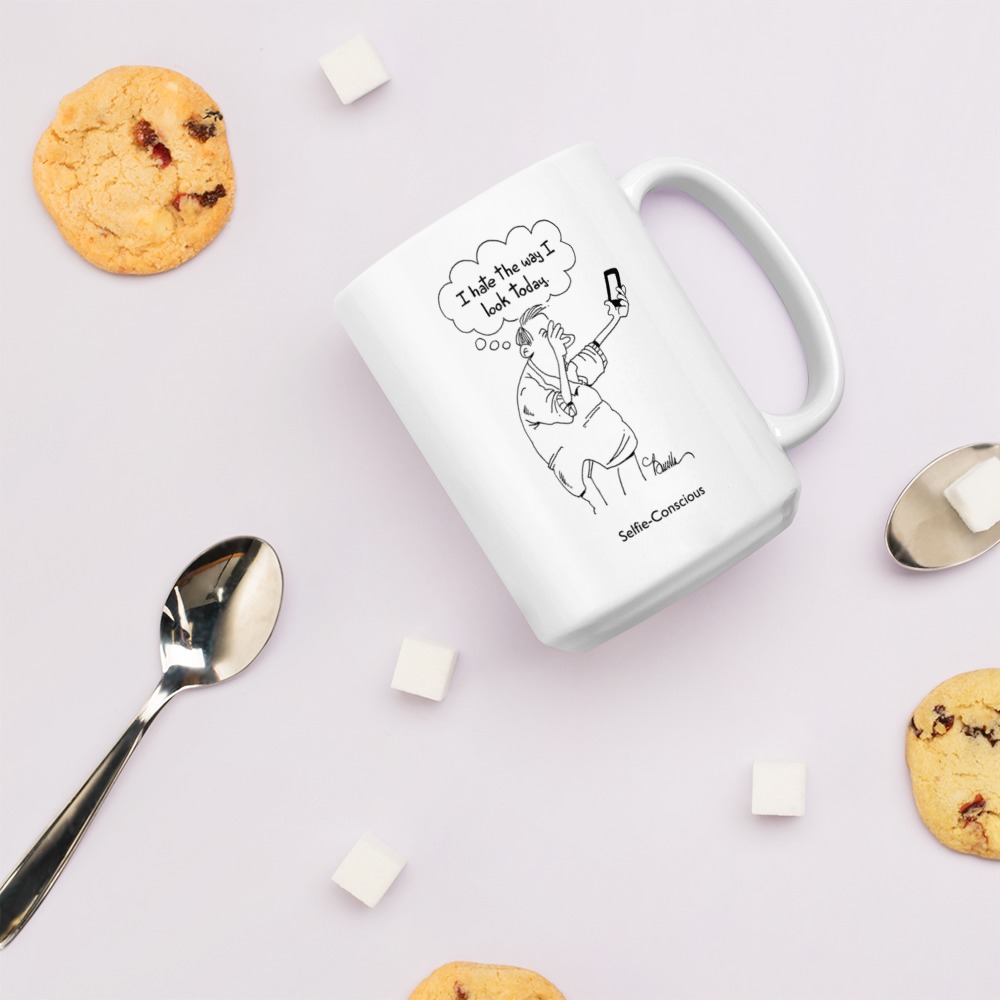 White Glossy Mug