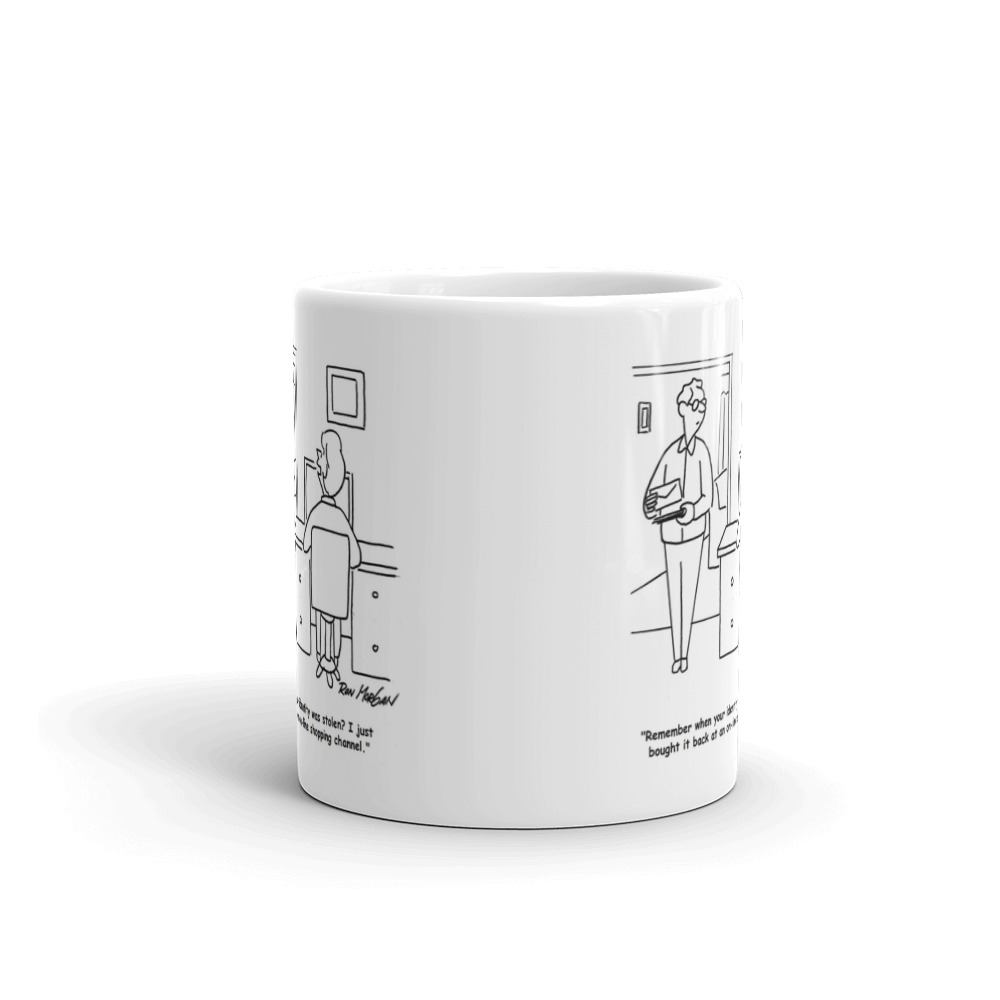 White Glossy Mug
