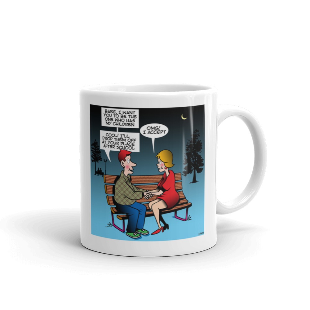 White Glossy Mug