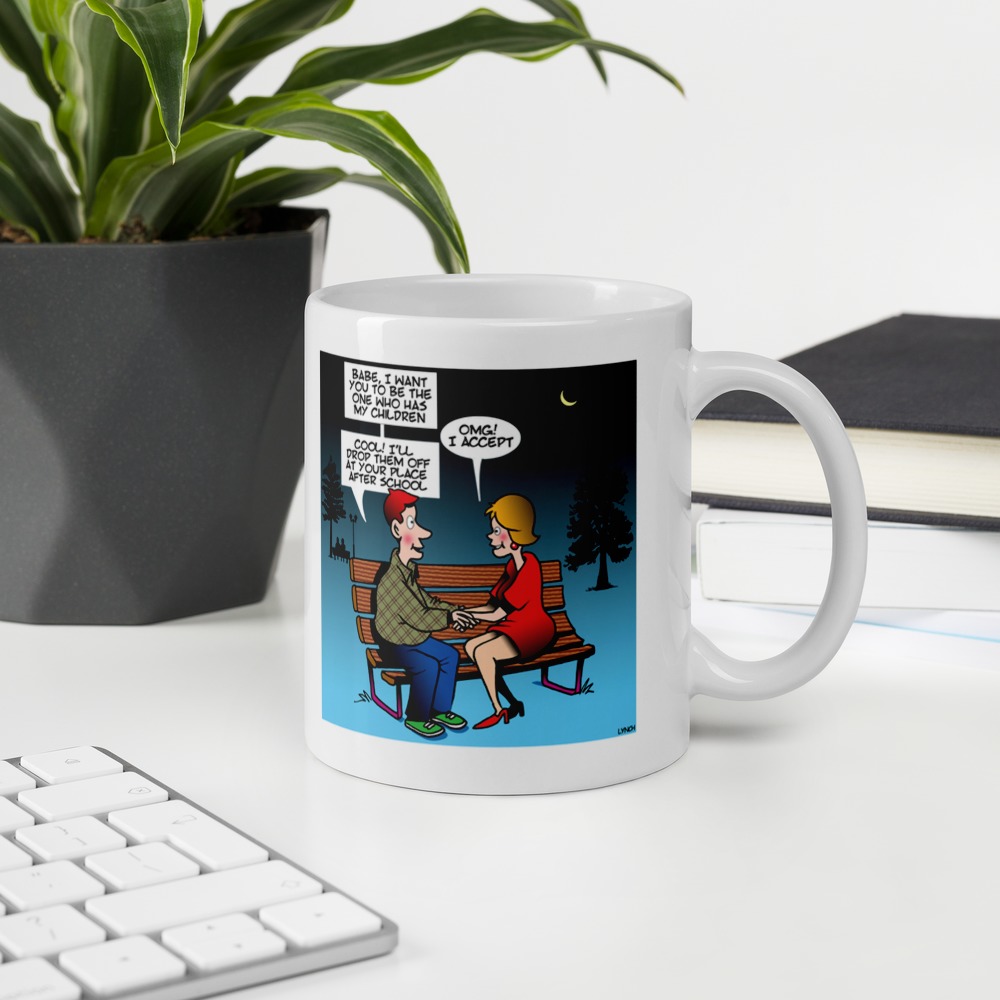 White Glossy Mug