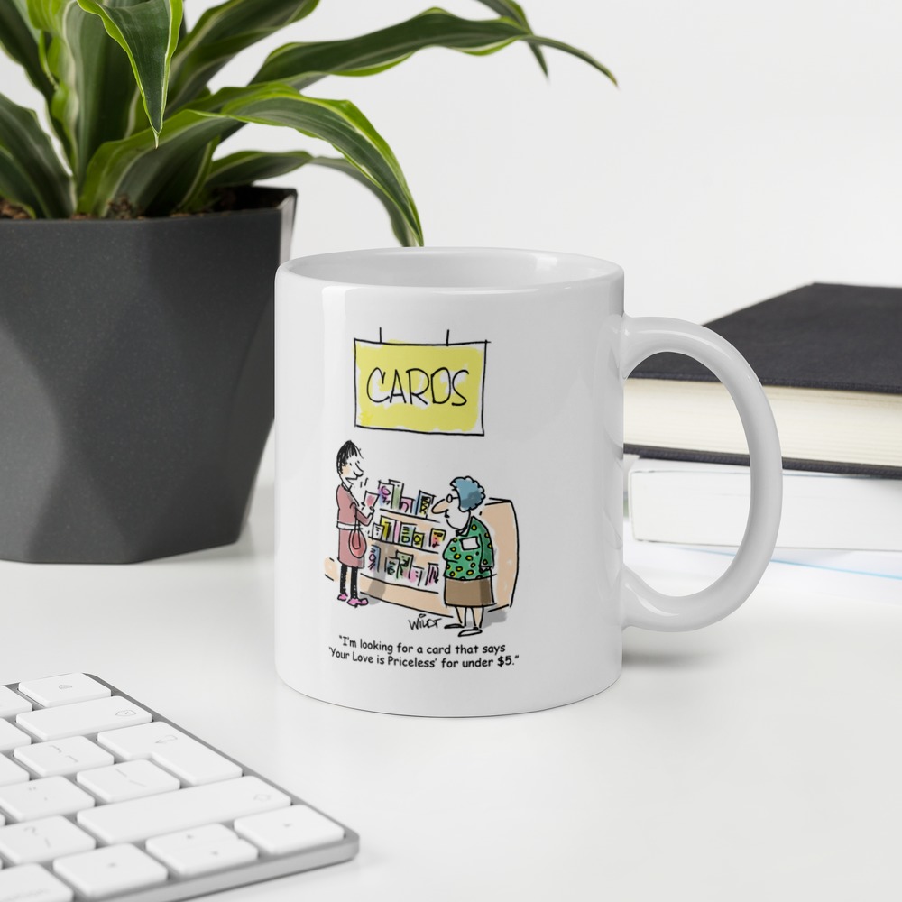 White Glossy Mug
