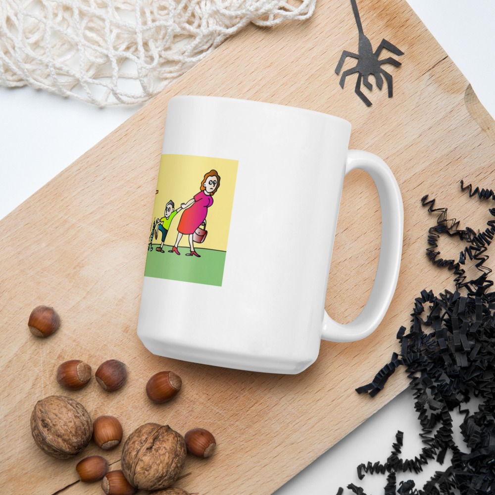 White Glossy Mug