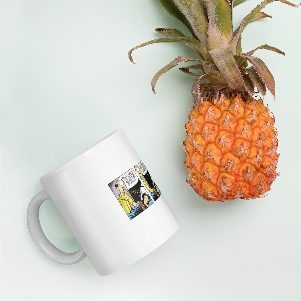 White Glossy Mug